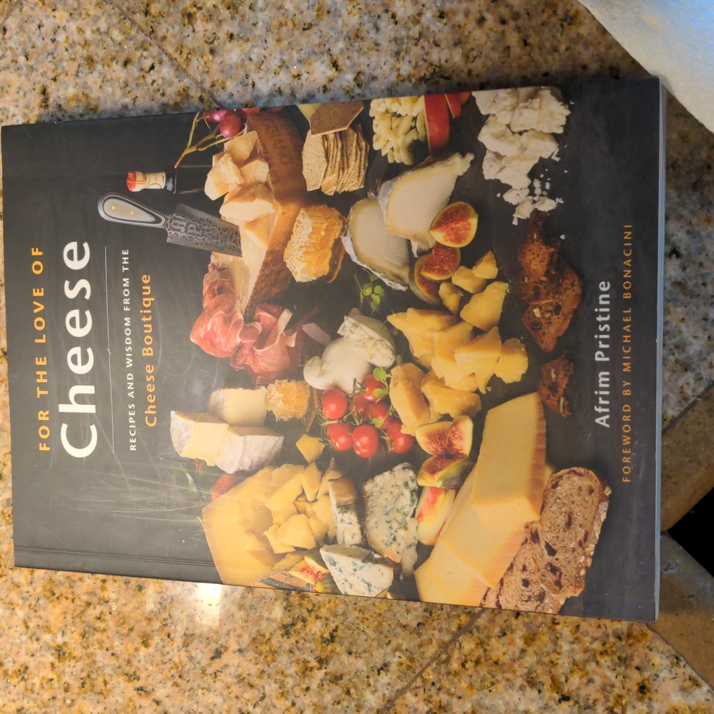 For the Love of Cheese Cookbook by Afrim Pristine Color Pictures & Recipes